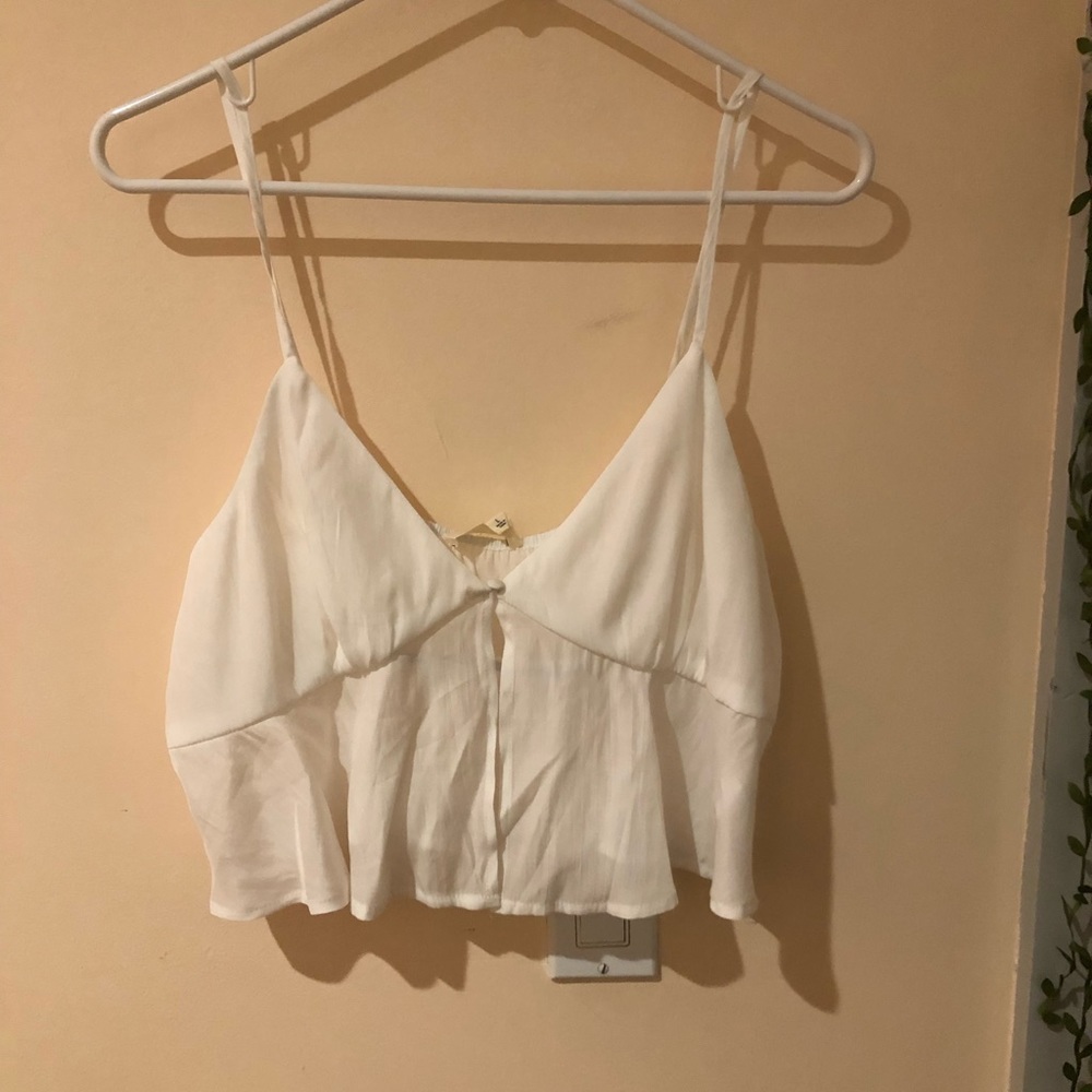 White L.A Hearts Tank
